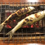 ひさご寿し - ホンモロコ炭焼き