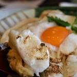 とん唐てん - ふわふわ焼メレンゲ親子丼