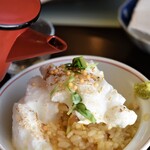 とん唐てん - ふわふわ焼メレンゲ親子丼