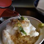 とん唐てん - ふわふわ焼メレンゲ親子丼