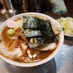 滝野川 大勝軒 - チャーシューメン、ネギ。