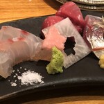 夜ノ焼魚 ちょーちょむすび - 刺身