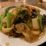 南海飯店 - かたい焼ソバ