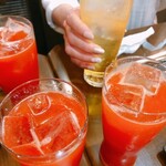 串焼き 巴 - 乾杯