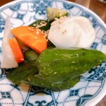 串焼き 巴 - 漬物