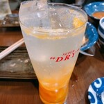 串焼き 巴 - ある日の柑橘系サワー