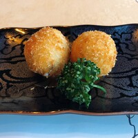 中納言 千日前味楽館 - 伊勢海老のクリームコロッケ