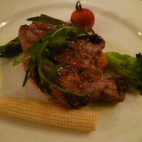ザ・ビストロ - 仔羊背肉の網焼き♪