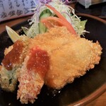 くつろぎ亭ひこべえ  - アジフライアップ