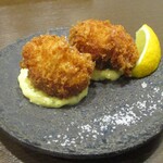 kitchen俊貴 - 北海道産 鱈の白子フライ。　　　　　2020.11.12