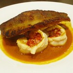 kitchen俊貴 - あいなめのソテーとオマール海老 アメリケーヌソース。　　　　　2020.11.12