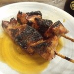 やきとん 元気 - 2012.7 レバータレ（1串100円）