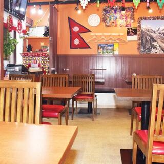 アジアンチックなオシャレな空間。ゆったりくつろいで過ごせます