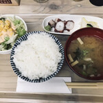 がんねん - 礼文産ホッケ開き焼定食(980円)