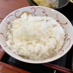 森のハンバーグ工房 ゆみさんち - 【日替りランチ 600円(税込)】お米は七山産のこしひかりを使用