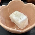 森のハンバーグ工房 ゆみさんち - 【サービスデザート】ほんのり甘くてムニムニでした。