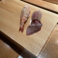 本等鮨 海馬 本店 - まぐろ炙り