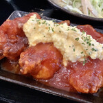 森のハンバーグ工房 ゆみさんち - 【日替りランチ 600円(税込)】メチャウマー！( Д ) ﾟ ﾟ なチキン南蛮でした♡