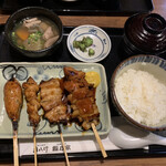 Ganso Yakitori Kushi Hacchin - この並びはちょっと。。ｗｗ