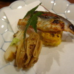 くらの坊 - 焼きもの　鮎の一夜干し