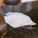 鮨みやもと - カワハギ　肝ポン酢で頂きました