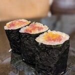 鮨みやもと - とろたく巻き