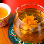 China cafe - お花が咲く工芸茶