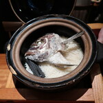 紀州山海料理 愚庵 - 【　飯　】梅真鯛めし