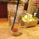 串かつ　でんがな - 梅干しサワー