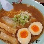 梅光軒 - 醤油ラーメン・味玉