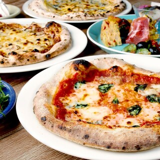 マルゲリータから野菜ピザまで◆選べる15種類のピザ