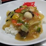 季さく - 中華丼 700円