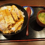 日本橋 まる榮 - カツ丼（二段）