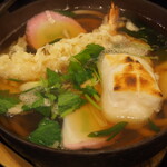 日本橋 まる榮 - 鍋焼きうどん