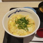 Matsuya - ふあとろ玉子のあんかけ朝ご飯の一部