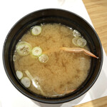 寿司の美登利 - カニ汁