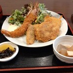 Yorimichi - ミックスフライ定食750円