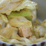 家系ラーメン 近藤家 - キャベチャーアップ　(少し減ってます)