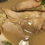 天下一品 - チャーシューはこんな感じ