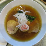 中華そば 深緑 - 白出汁/アップ