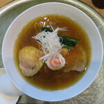 中華そば 深緑 - 白出汁