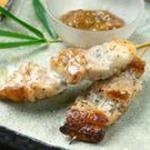 結庵 - 琉球豚の串焼　辛味味噌とともに