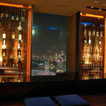 結庵 - ＢＡＲカウンター東京タワーの眺められる特等席です