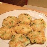 あかり - ジャガイモチヂミ　このモチモチ感が堪りません。