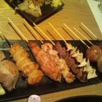 DOMANAKA - 阿波尾鶏の串焼き