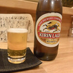 Chiyomusume - まずは瓶ビール♪