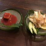 ハイサイ!沖縄バル GO!YA - 豆腐よう&島らっきょう（レギュラー）