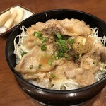 津軽三味線ライブ あいや - りんご豚丼
