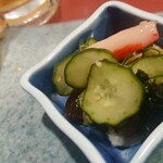 ほた姫 - 晩酌セットの、おつまみ三点盛り