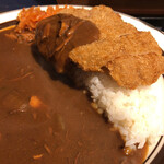 カレー専門店 クラウンエース - カツカレー　¥500-(税込)